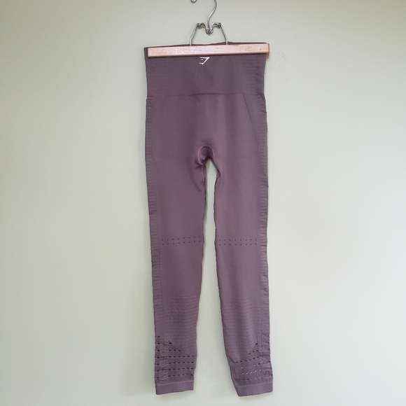 Gymshark ENERGY+ SEAMLESS LEGGINGS in Rose Taupe Size XS - Picture 12 of 12